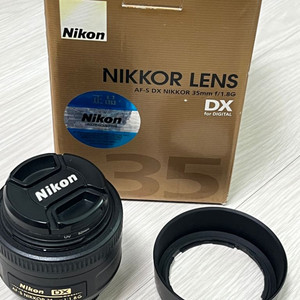 니콘 dx 35.8 35mm f1.8 렌즈