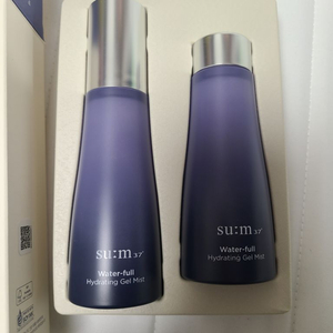 숨37 워터풀 젤 미스트 본품60ml+리필60ml