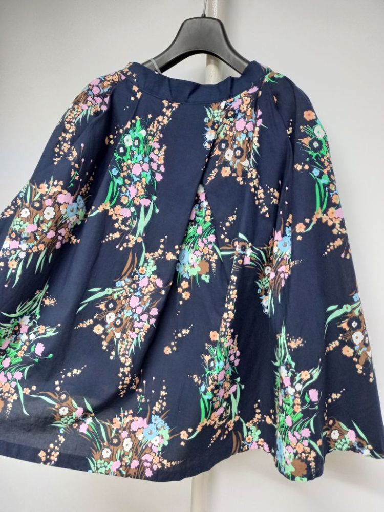 새 더블스텐다드 춘추 버슬 플레어 스커트 44--3