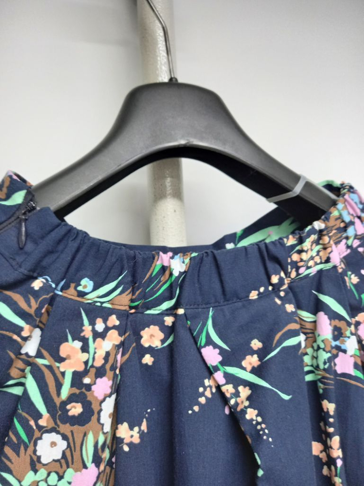 새 더블스텐다드 춘추 버슬 플레어 스커트 44--5