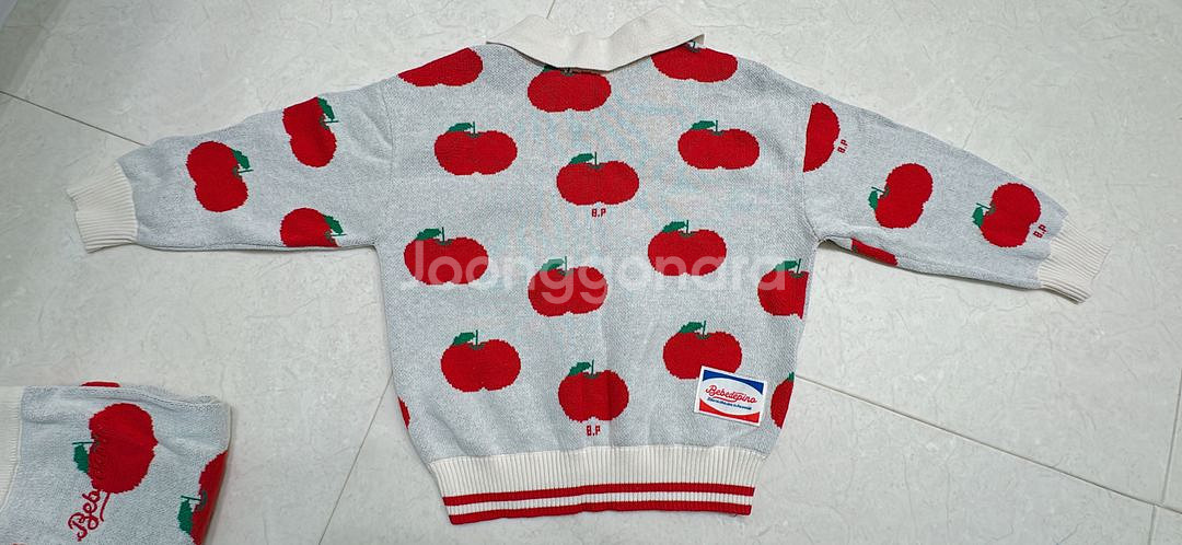 베베드피노 올오버뽐므스웨터,팬츠 100--2