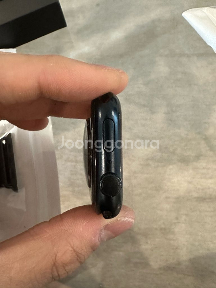 애플워치 7 gps 44mm 나이키에디션 배터리 95%--3