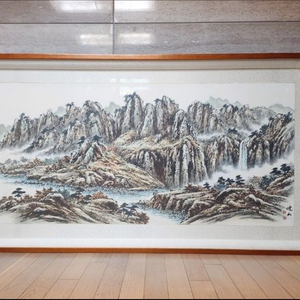 산수화 그림 액자