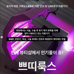 쁘띠룩스 에스테틱 led램프