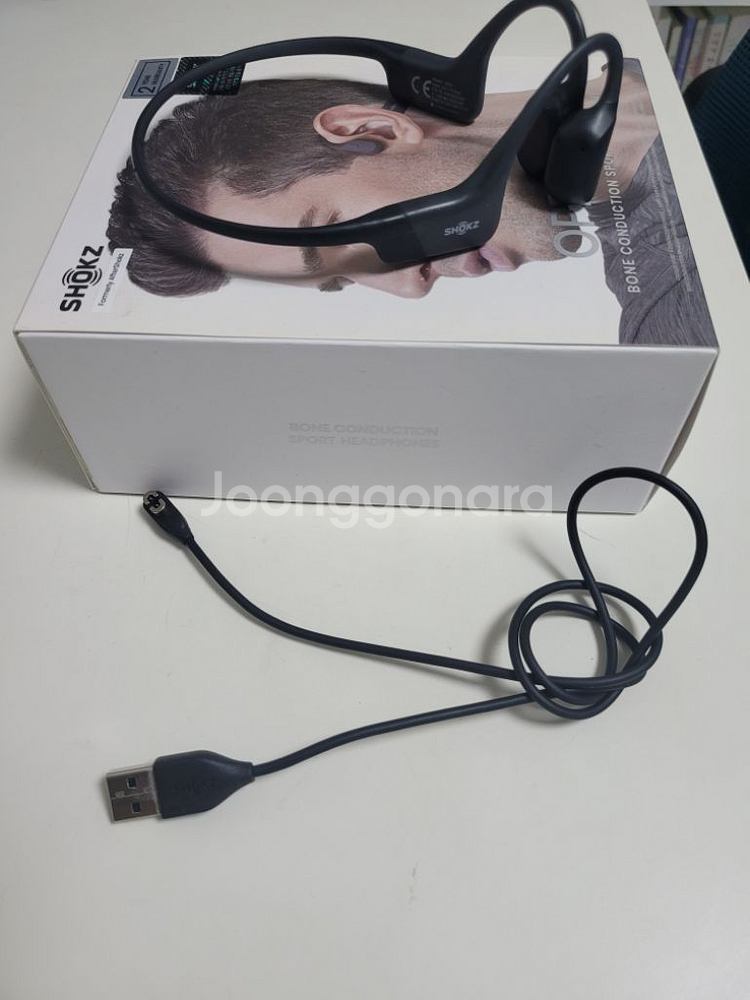 골전도 이어폰 애프터샥 에어로팩스--1