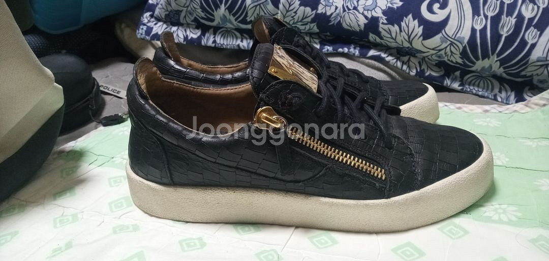 정품 주세페자노티 가죽스니커즈 255mm 상태우수--3