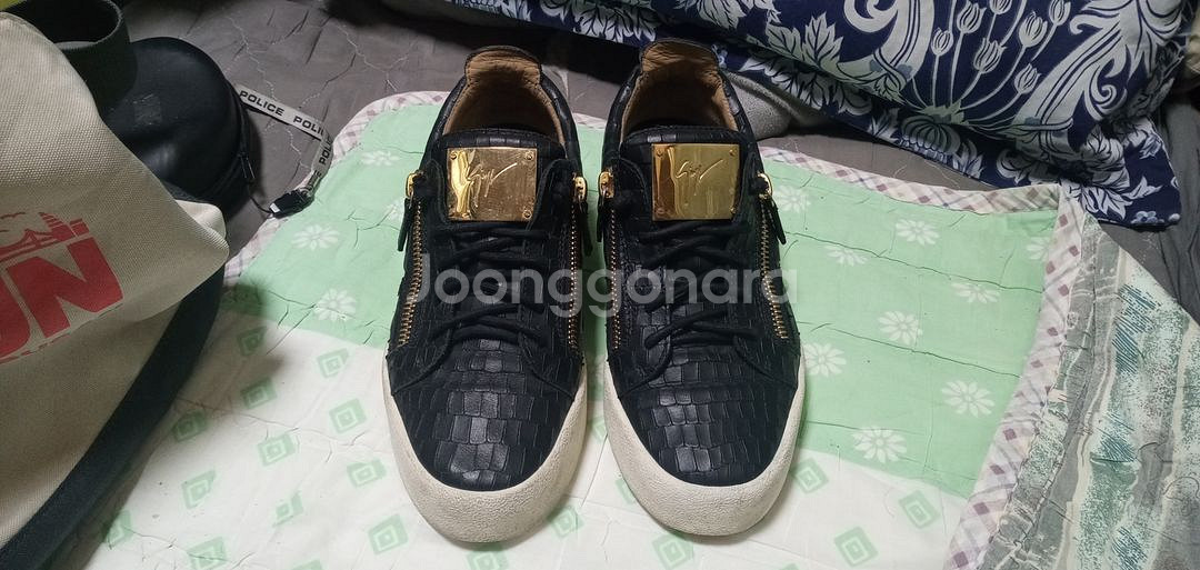 정품 주세페자노티 가죽스니커즈 255mm 상태우수--4