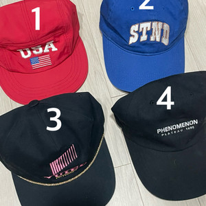 USA 미국 캡 모자 다수 디자이너 브랜드 빈티지 볼캡