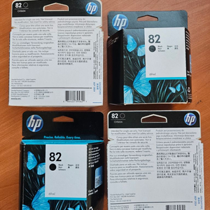 HP82(CH565A) 잉크-Black 4개