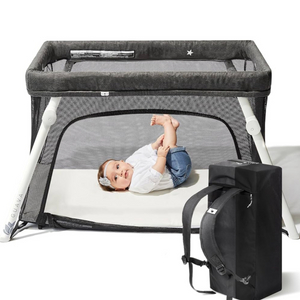 아기 여행용 침대/ 크립 x2