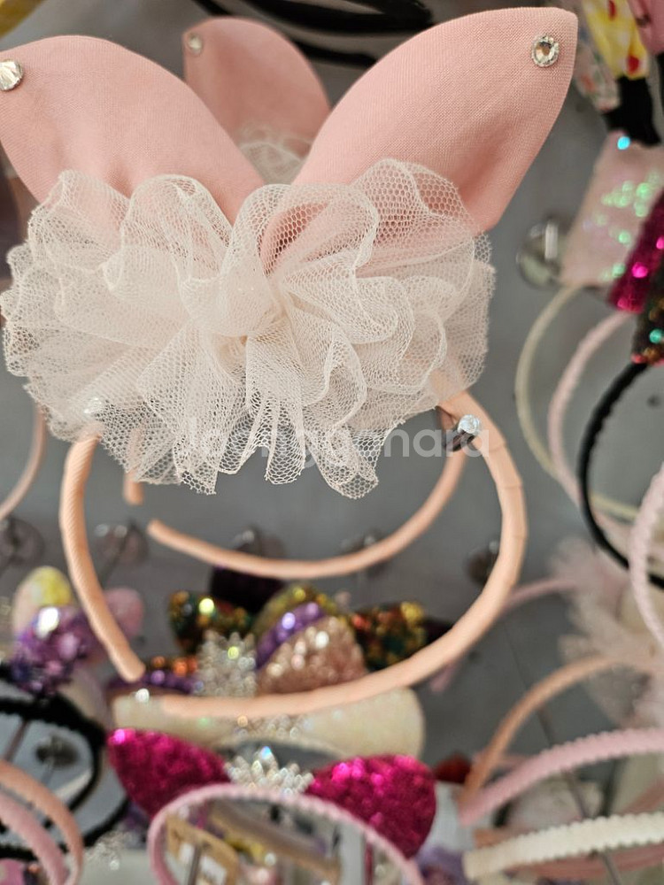 토끼와이어머리띠2개--0