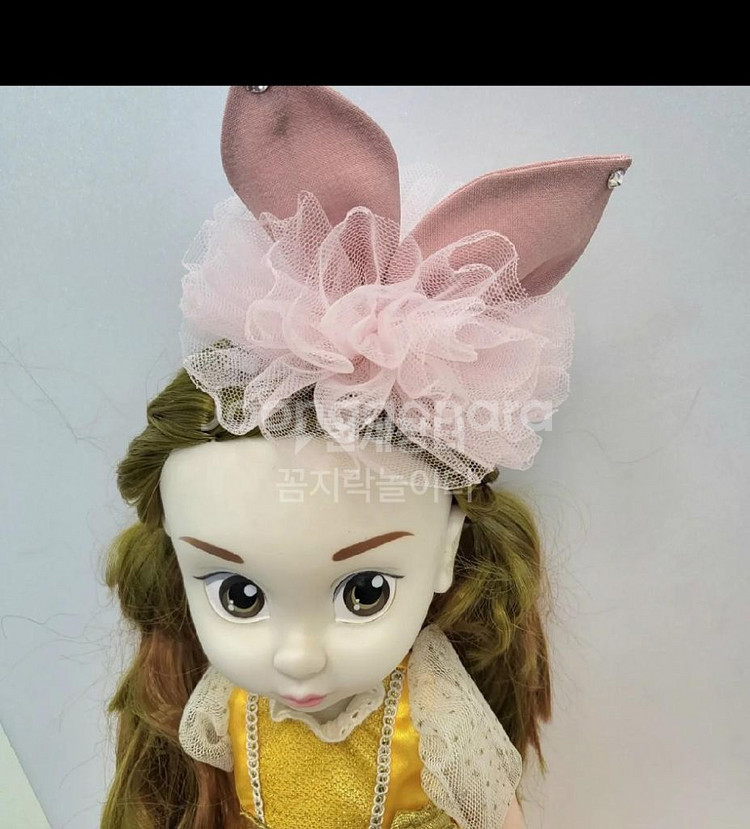 토끼와이어머리띠2개--3