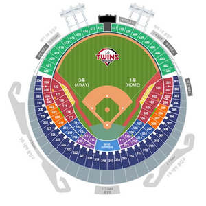 4/26 금요일 엘지 vs 기아타이거즈 3루 테이블석