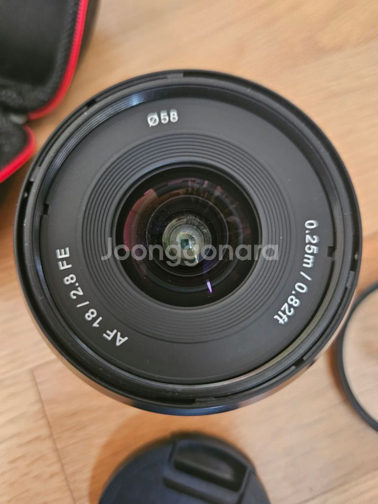 삼양옵틱스 18mm F/2.8(박스포함)과 UV필터--2