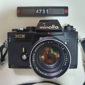 미놀타 XE 필름카메라 블랙바디 1.8 단렌즈