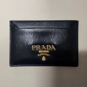 (가격저렴) 프라다 비텔로무브 블랙 카드지갑