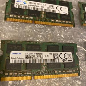노트북 메모리 DDR3 8g 저절력