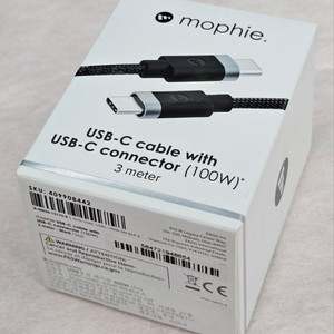 [미개봉]MOPHIE 급속충전케이블 USB-C to C