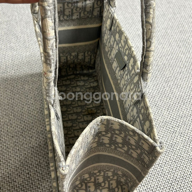 디올 오블리크 북토트백 북 토트백 가방 미디움 미듐--2