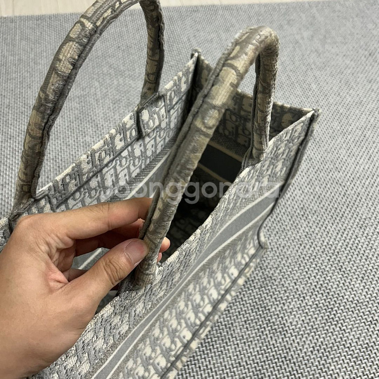 디올 오블리크 북토트백 북 토트백 가방 미디움 미듐--3