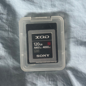 소니XQD 120 메모리카드