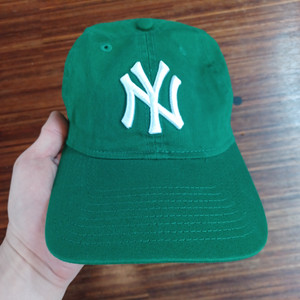 뉴에라 뉴욕 그린 모자 프리