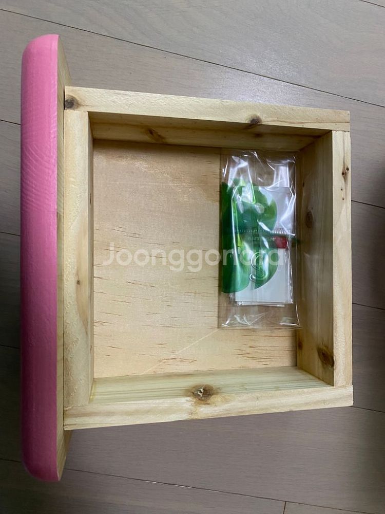 수제 소나무 원목 3단 수납함--8