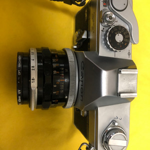 캐놈 필름카메라FT 및 표준렌즈 +55-135 줌렌즈