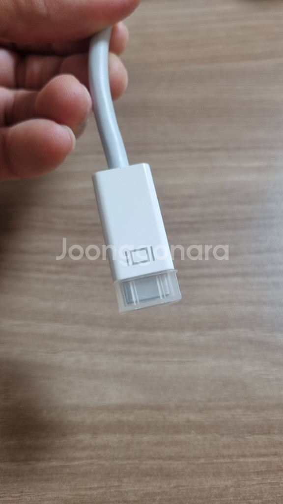 애플 Mini DVI to VGA 어답터--5
