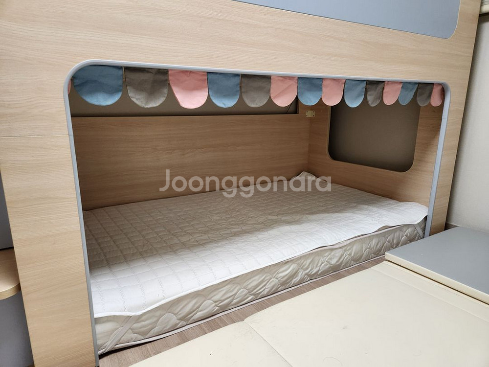 한샘 버니 벙커침대 2층 침대 판매 (매트리스 제외)--2