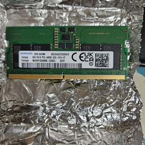 삼성 DDR5 8G SODIMM 노트북 램