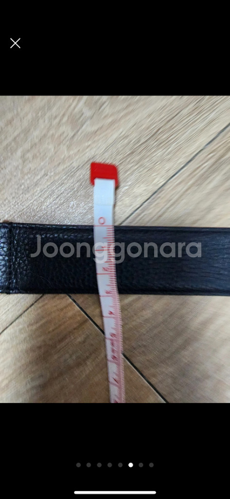 생로랑 모노그램 벨트 3cm--4