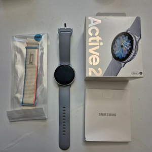 갤럭시워치 Active2 실버 40mm 블루투스모델