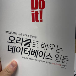 Do it 오라클 데이터베이스 입문책