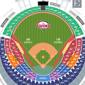 4월 27일 잠실 lg vs기아 3루 외야석