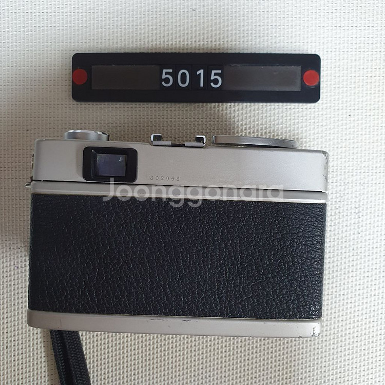코니카 C 35 플래시 매틱 필름카메라 실버바디--2