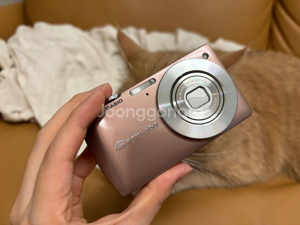 casio EX-S200 카시오 엑실림 핑크 디카--1