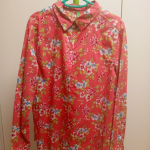 베네통 꽃무늬 셔츠-XL 사이즈