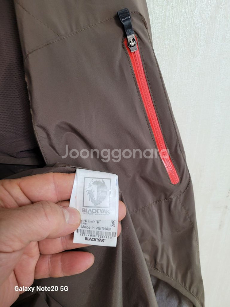 남성 블랙야크 봄.가을 여름 캐주얼자켓(새상품.스판95--7