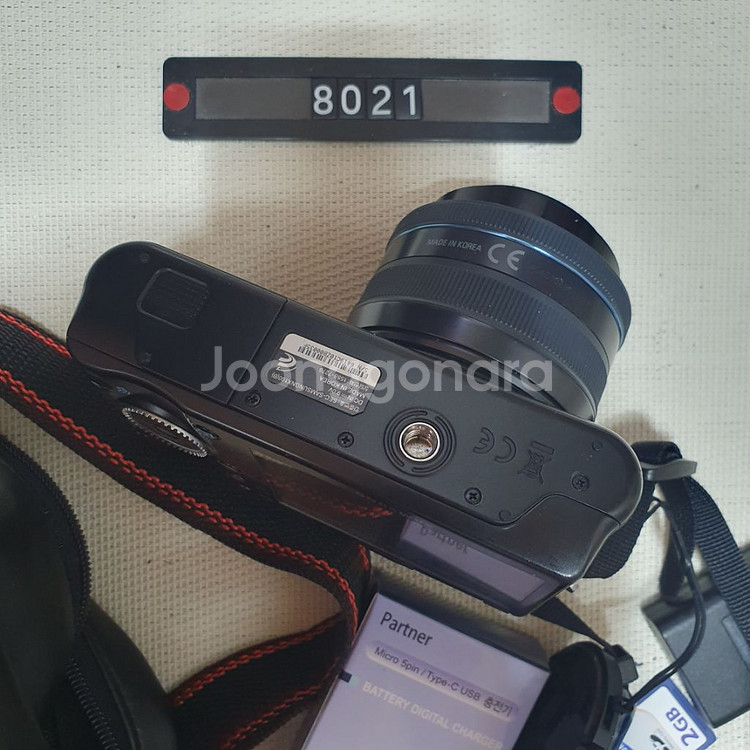 삼성 NX 100 디지털카메라 블랙바디 가방세트--4