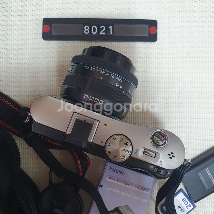 삼성 NX 100 디지털카메라 블랙바디 가방세트--2