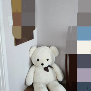 일주일 된 몽e베어 곰인형 (120cm) 팝니다(산본)