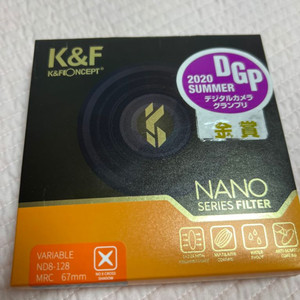 K&F nano-x nd8-128 필터 (67mm)