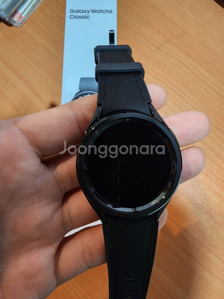 갤럭시워치6 클래식 43mm 2회착용--1