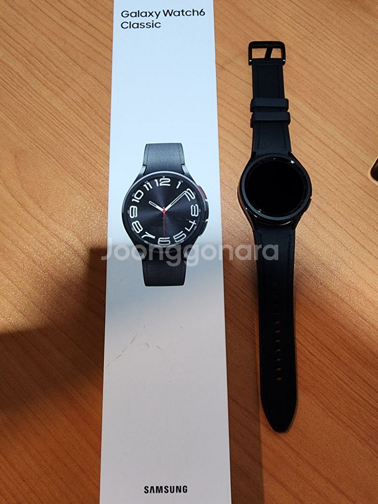 갤럭시워치6 클래식 43mm 2회착용--0