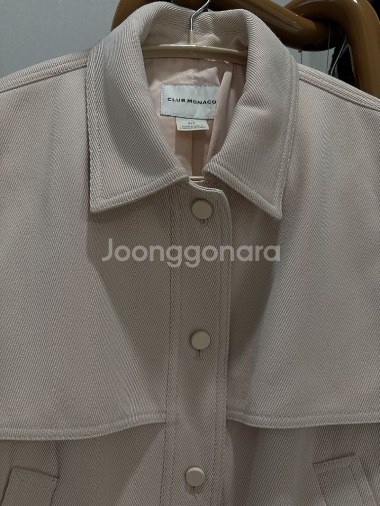 새상품급))클럽모나코 블루종 점퍼 자켓 아이보리--1