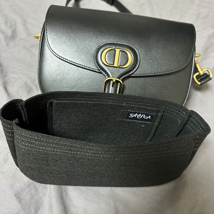 (제이에디션)디올 바비백 미듐 블랙 이미지