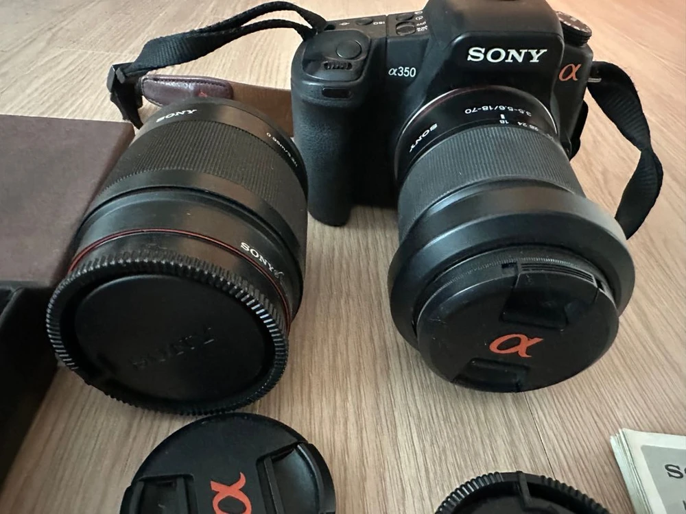 소니 DSLR+망원렌즈DT55-200mm풀세트 이미지