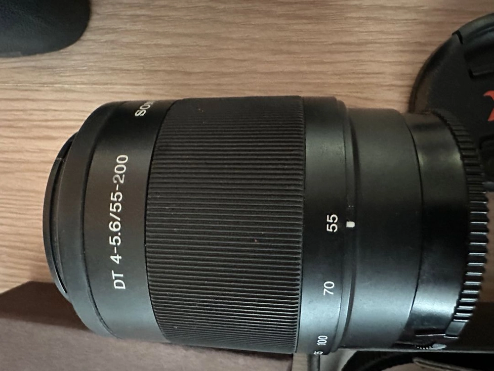 소니 DSLR+망원렌즈DT55-200mm풀세트 이미지