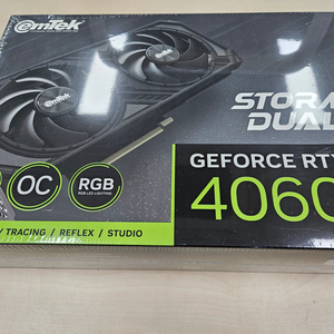이엠텍 RTX 4060 STORM DUAL D6 8GB